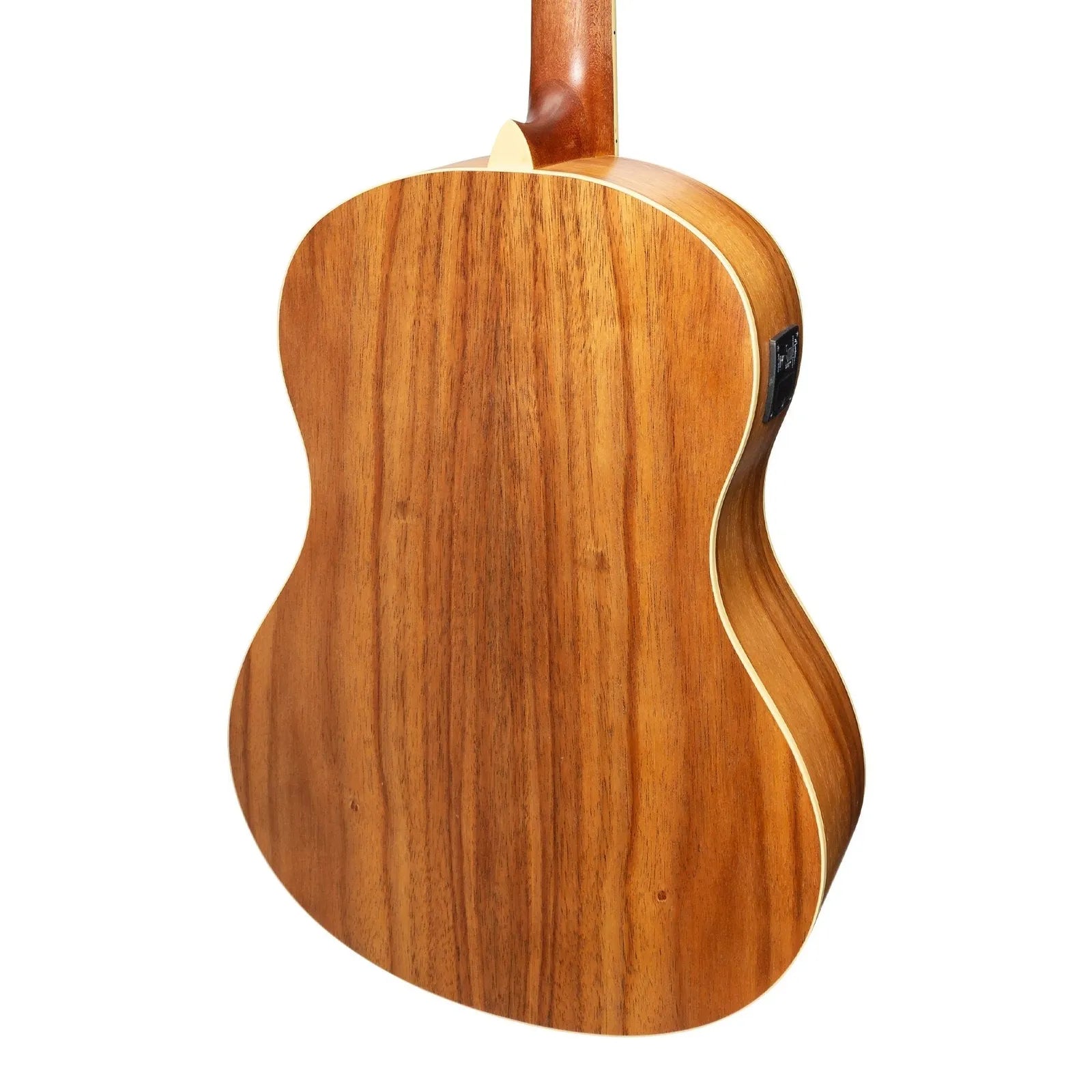 Martinez Slim Jim Full Size Student Classical Guitar with Built In Tuner MC-SJ44T-RWD — view 5