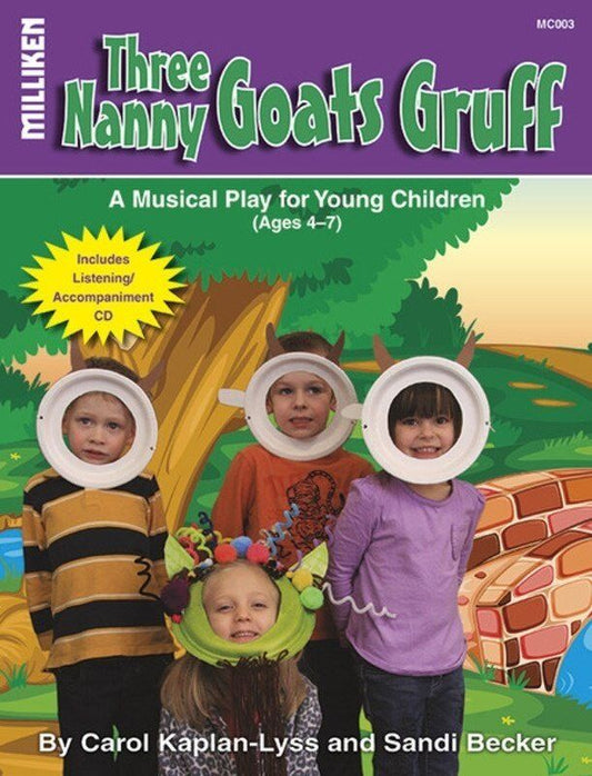 Three Nanny Goats Gruff Musical Play Book with CD