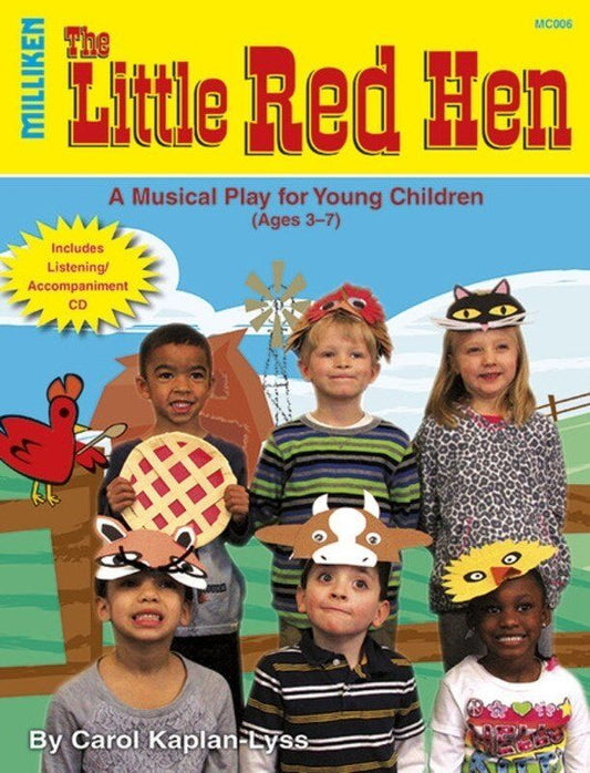 Little Red Hen Musical Play Book with CD