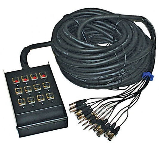 AMS MC164 030 Mtr 20 Channel 16 + 4 Multi Core 16-Xlr/4-Ja