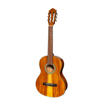 Martinez '51 Series' 3/4 Size Electric Classical Guitar with Tuner Koa Gloss MC34-51GPT-KOA