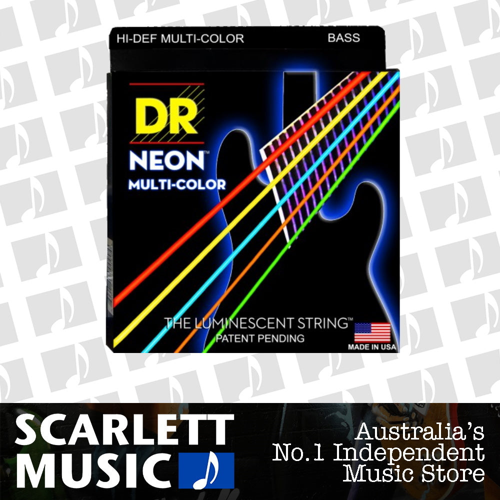 DR Strings MXB5-45 Multi Coloured 45-125 Bass Strings — view 2