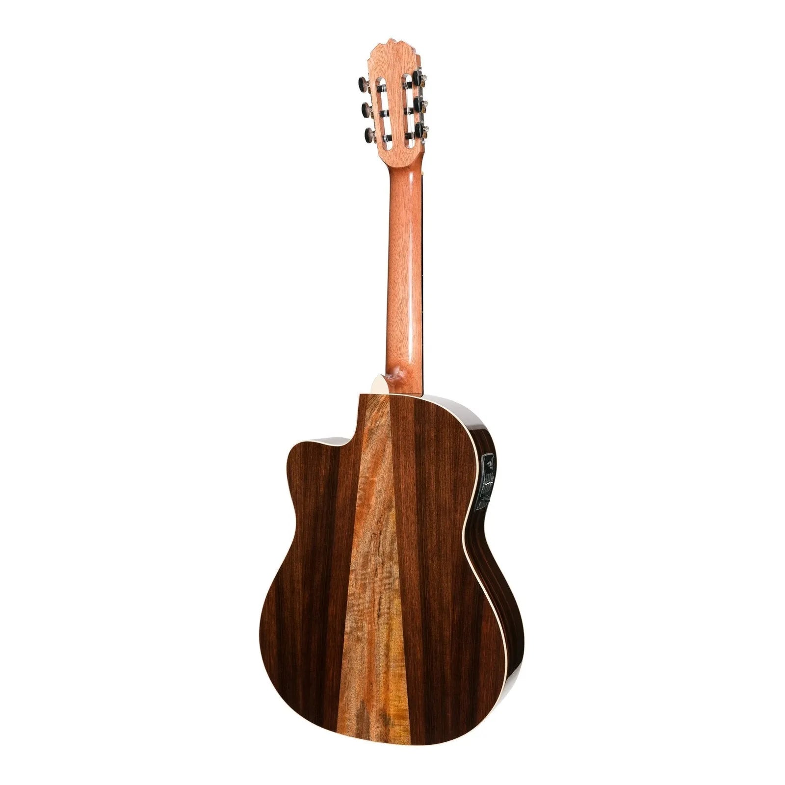 Martinez Southern Star Series MCPC-7C-NGL Spruce Solid Top Acoustic-Electric Classical Cutaway Guitar with Hardcase — view 2