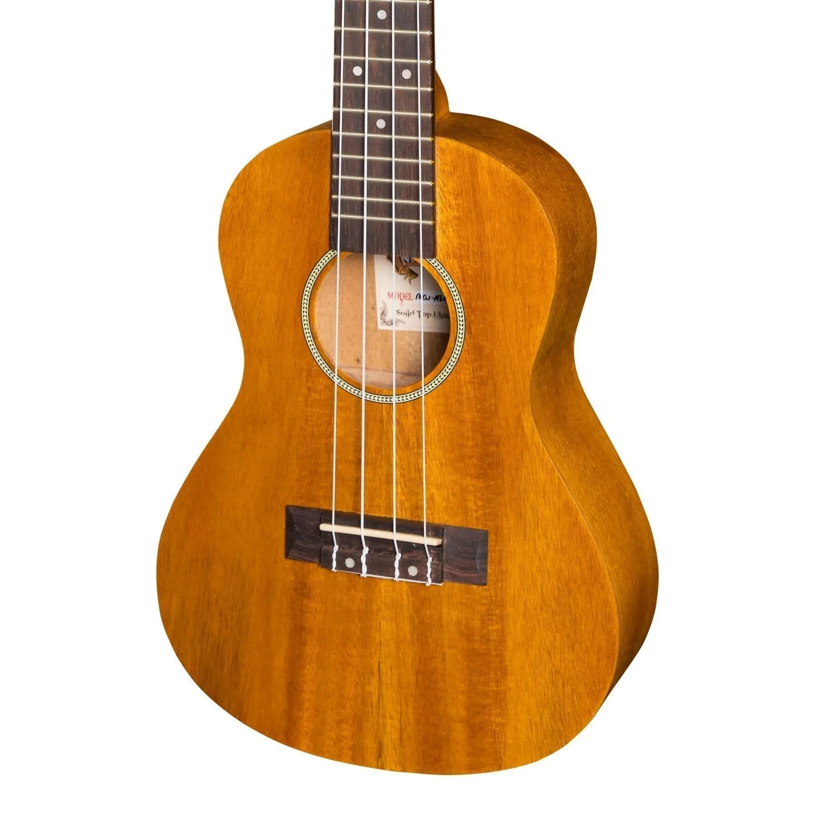 Mojo A30 Series All Acacia Electric Concert Ukulele Natural Satin MC-30P-NST — view 4