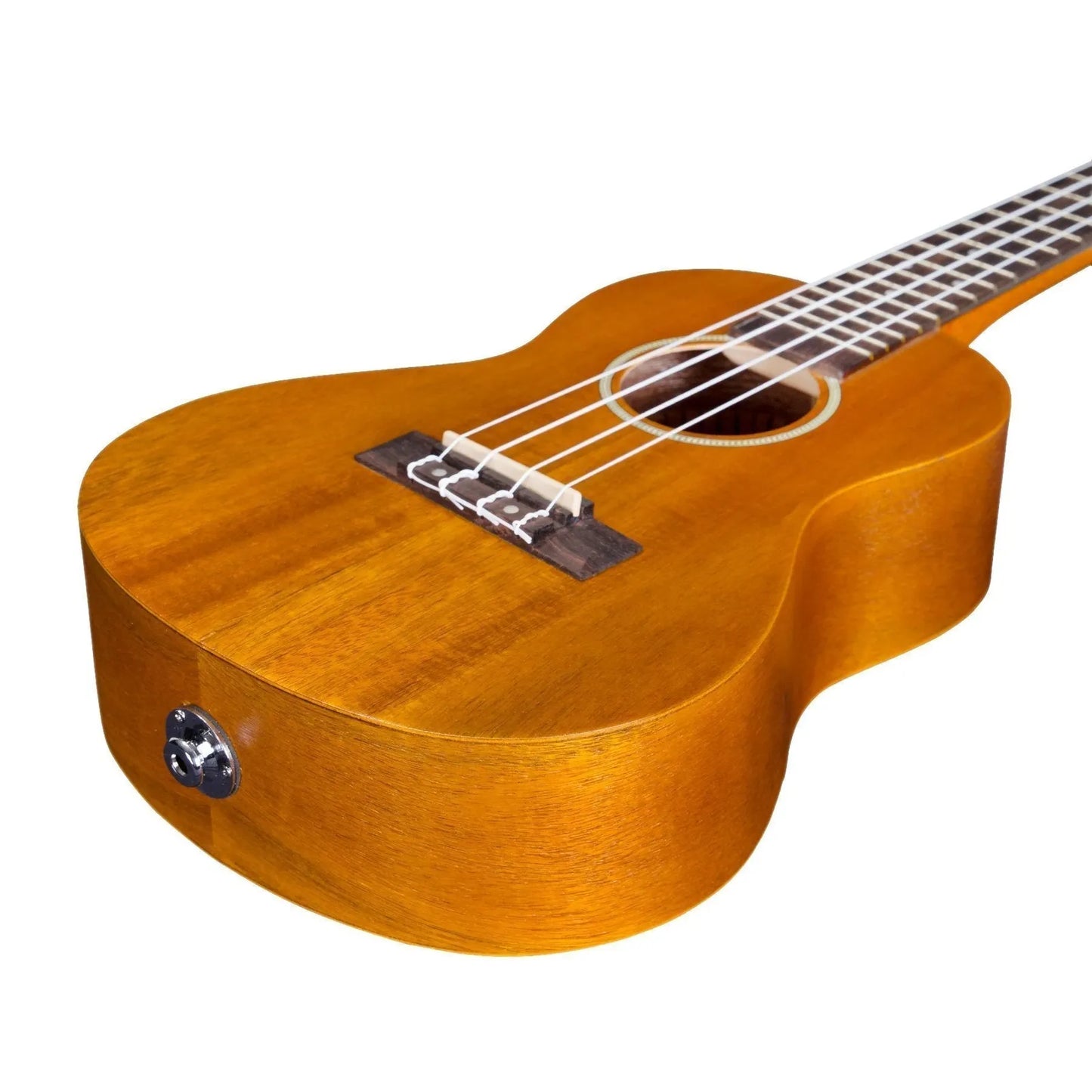 Mojo A30 Series All Acacia Electric Concert Ukulele Natural Satin MC-30P-NST — view 6