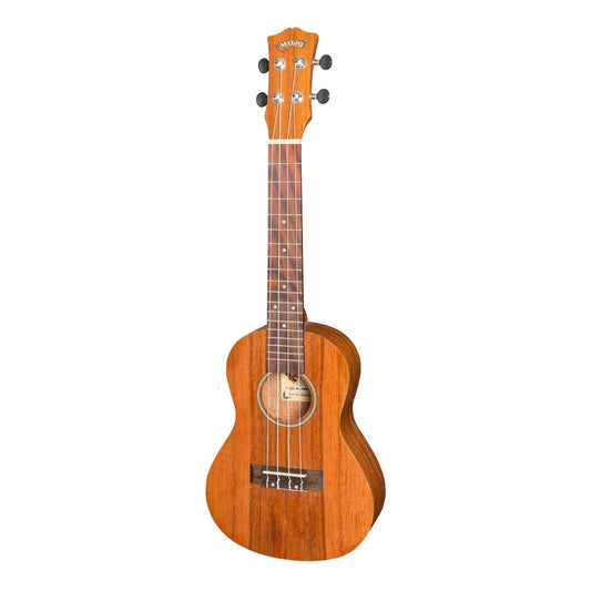 Mojo B80 Series All Bubinga Concert Ukulele Natural Satin, Electric, 4 String, Right Handed, Aquila Strings, 18 Frets, 1 Year Warranty