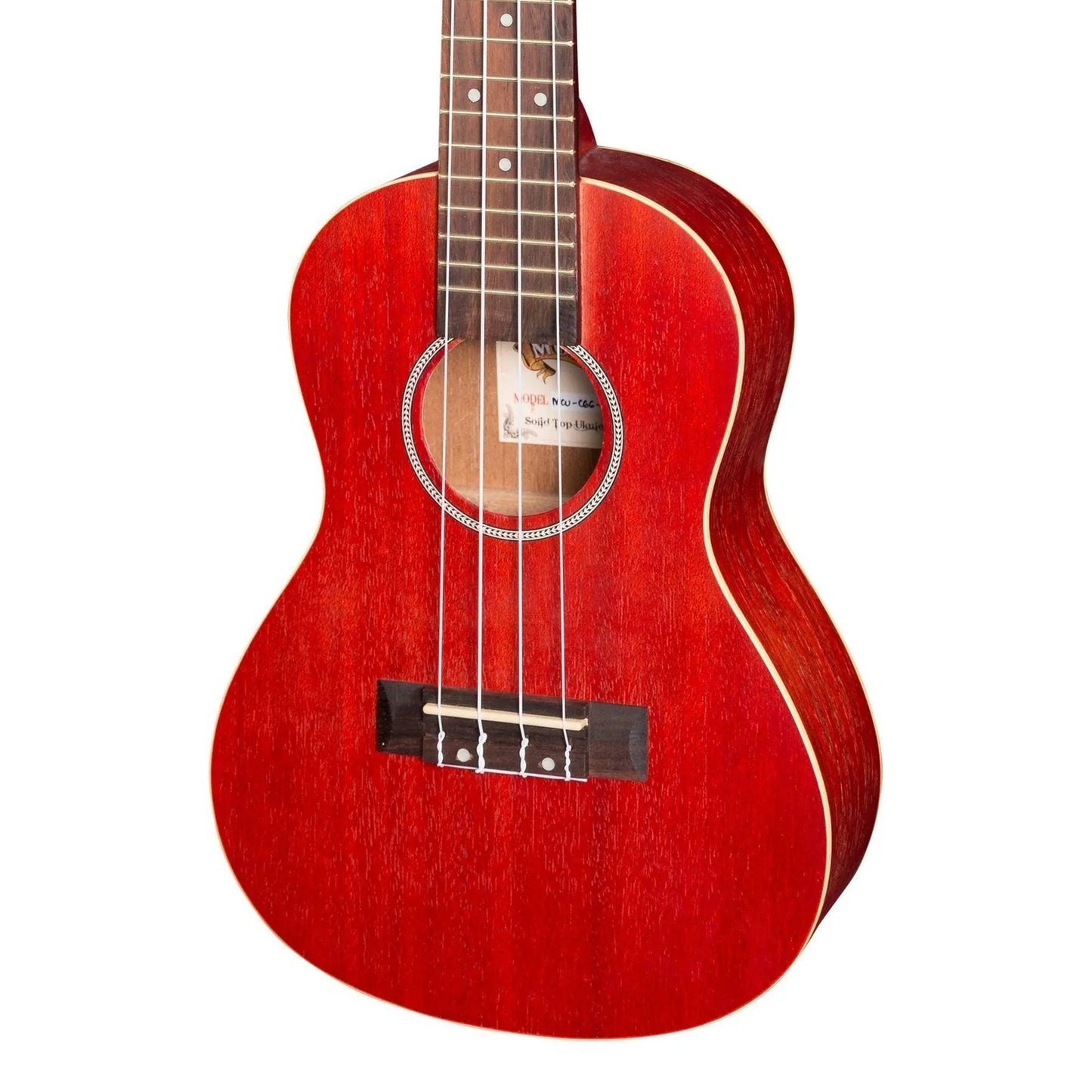 Mojo Colour Series Concert Ukulele Wine Red MCU-C66-WRD — view 4