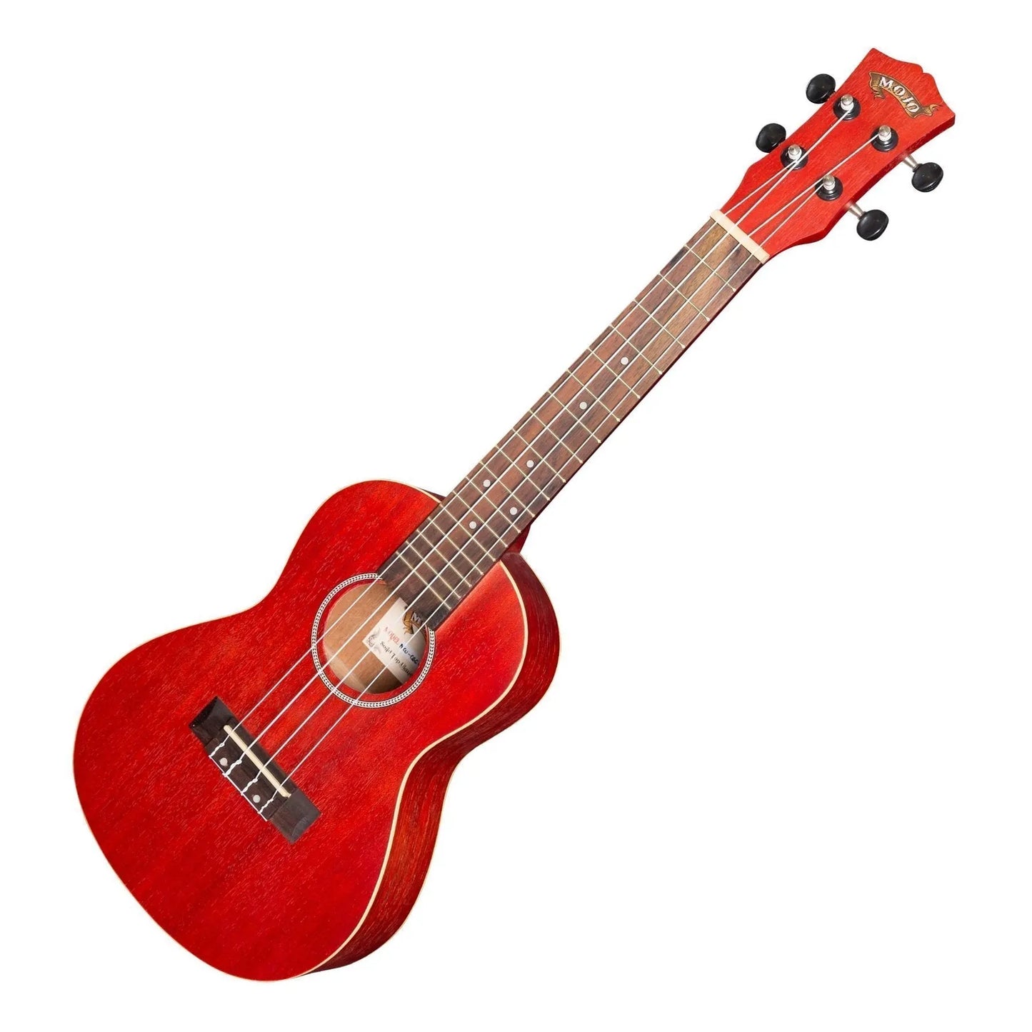 Mojo Colour Series Concert Ukulele Wine Red MCU-C66-WRD — view 3