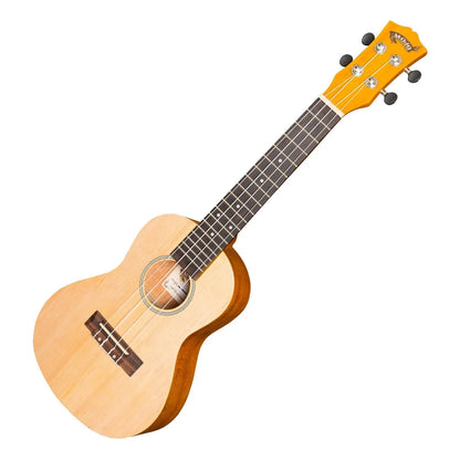Mojo SA30 Series Spruce Top Acacia Back Electric Concert Ukulele Natural Satin — view 3
