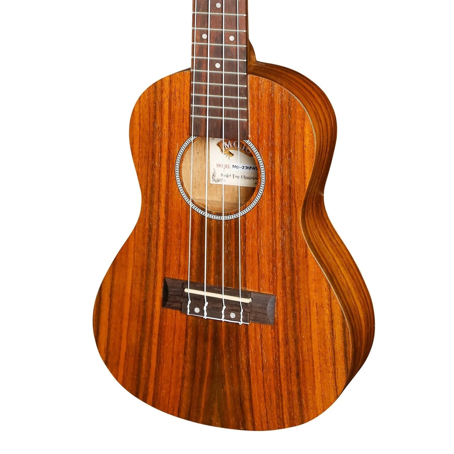 Mojo Z40 Series All Rosewood Electric Concert Ukulele Natural Satin — view 4
