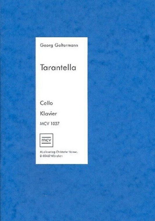 Goltermann Tarantella Op. 60 No. 2 for Cello and Piano, Arranged by Christofer Varner