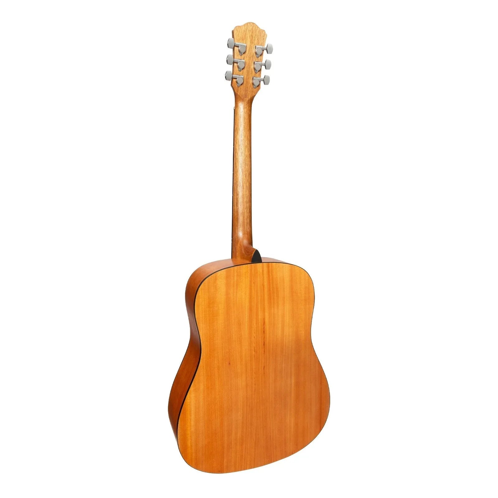 Martinez 41 Series Left Handed Dreadnought Acoustic Guitar MD-41L Mahogany Natural Satin — view 2