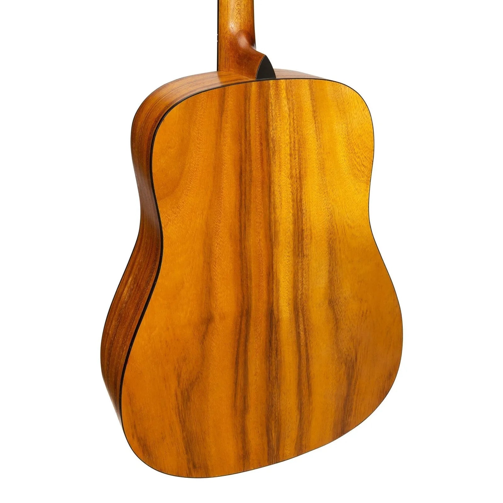 Martinez MD-41L-SK Left Handed Dreadnought Acoustic Guitar Natural Satin Spruce/Koa — view 5