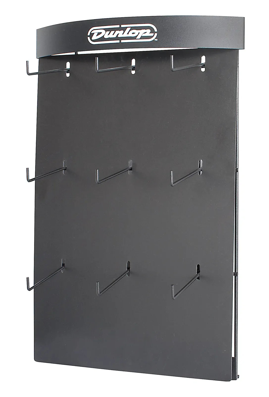 Dunlop 9 Hook Slide/Capo Display Rack for Slat Wall, Holds 36 Pieces