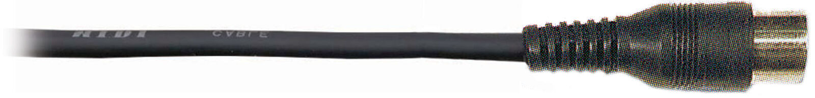 AUSTRALASIAN Midi Lead Cable 20 Foot Black