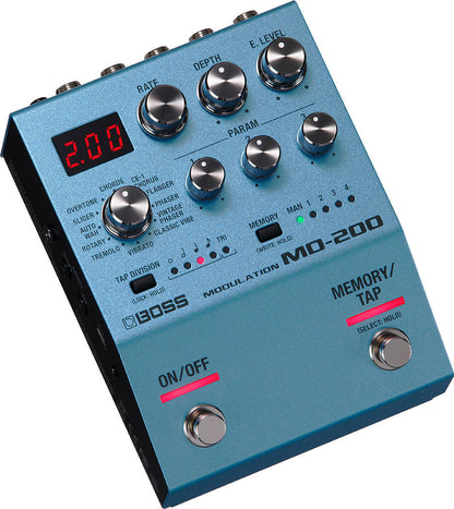 BOSS MD-200 Modulation Pedal - Compact 200 Series with Advanced Sound, Multi-Function Controls, and Onboard Memory. — view 3