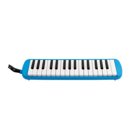 Mano Percussion 37 Note Melodica - Blue with Carry Bag and Mouthpieces
