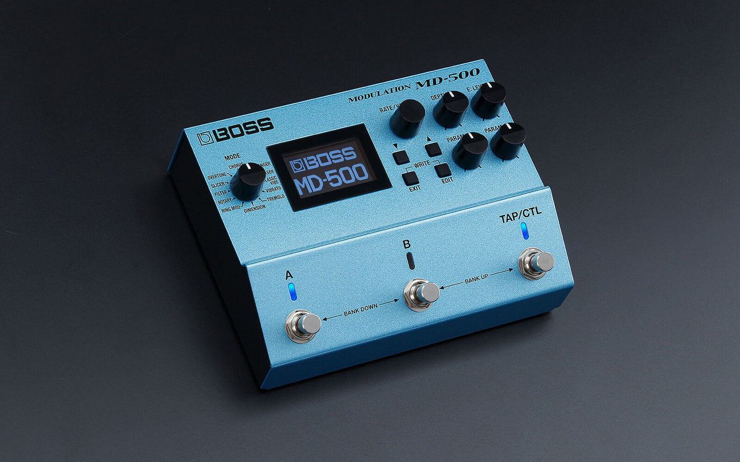 BOSS MD-500 Modulation Effects Processor - 28 Algorithms, Advanced Programming, 500 Series — view 5