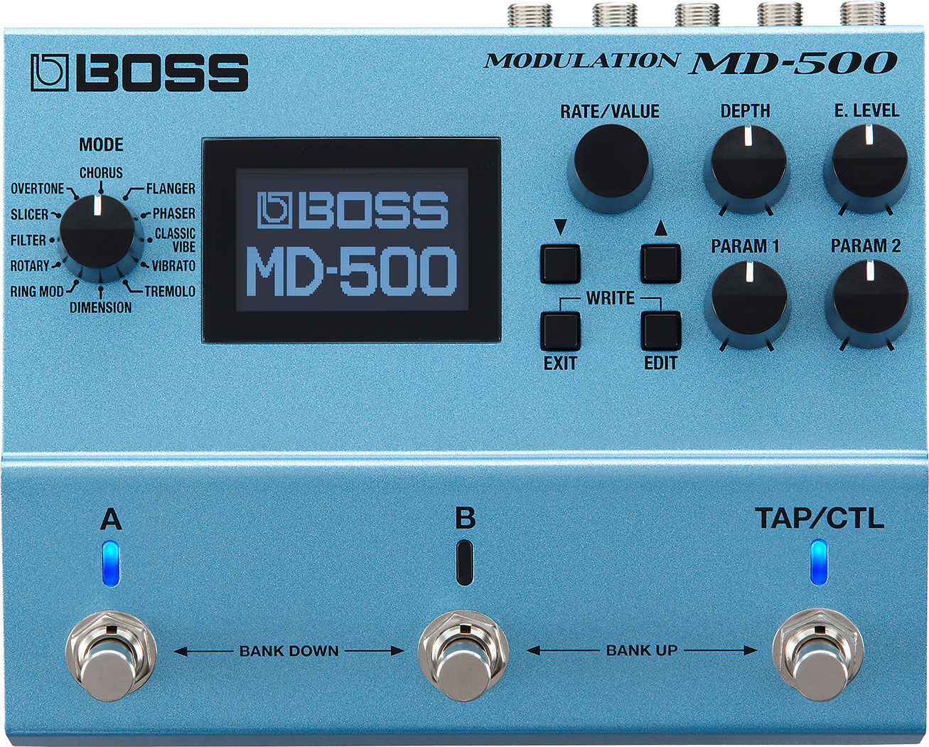 BOSS MD-500 Modulation Effects Processor - 28 Algorithms, Advanced Programming, 500 Series — view 2