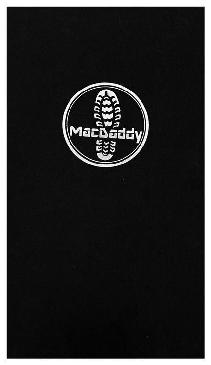 Macdaddy MDAC1 Black Rubber Acoustic Isolator Pad - Stompbox Iso Pads for Sound Vibration Reduction and Non-Slip Base