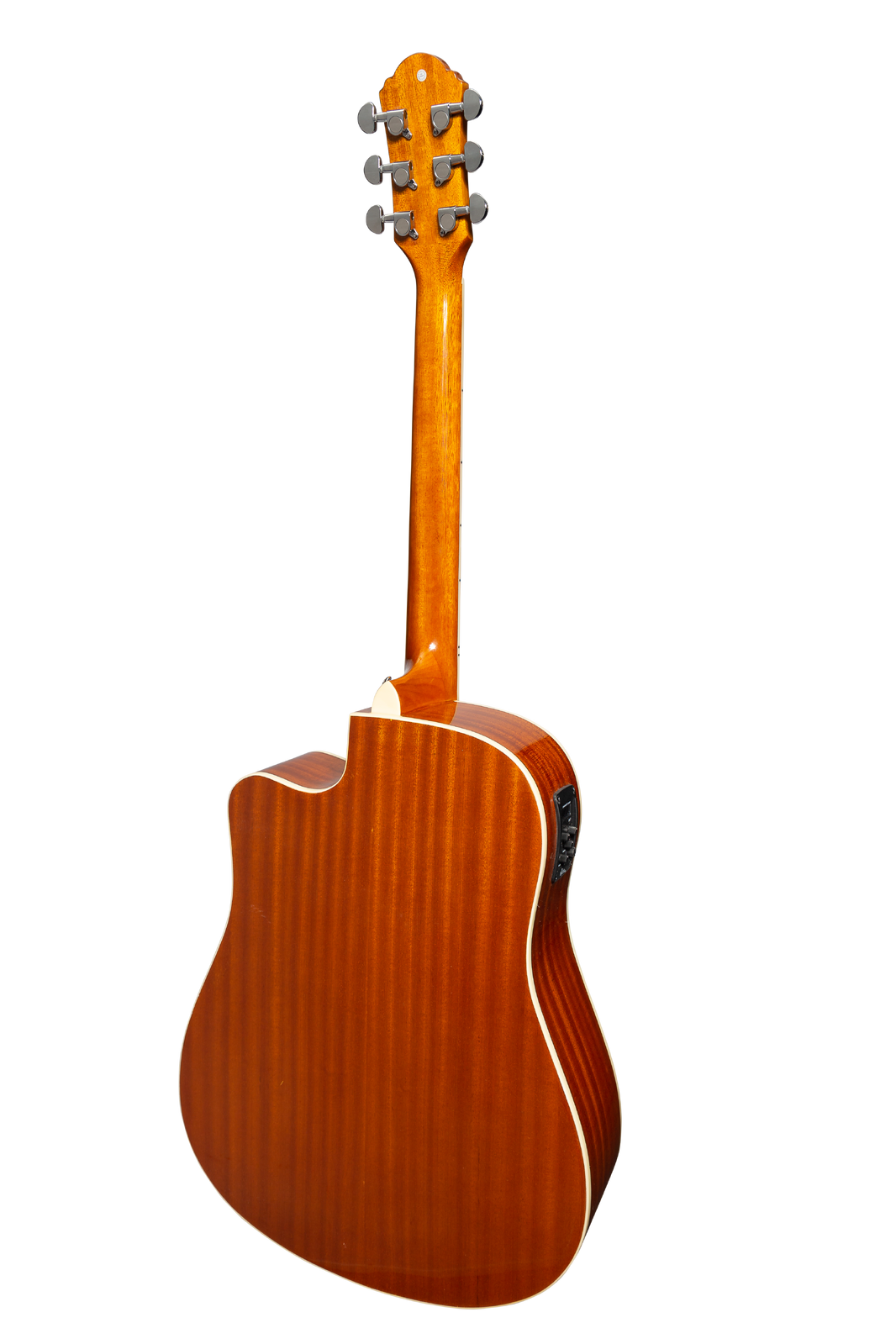 Martinez MDC-41G-NGL Dreadnought Acoustic Guitar, Cut-away Gloss Finish (Natural), 6 Strings, Right Handed — view 2