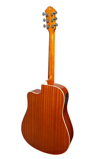 Martinez MDC-41G-NGL Dreadnought Acoustic Guitar, Cut-away Gloss Finish (Natural), 6 Strings, Right Handed — view 2