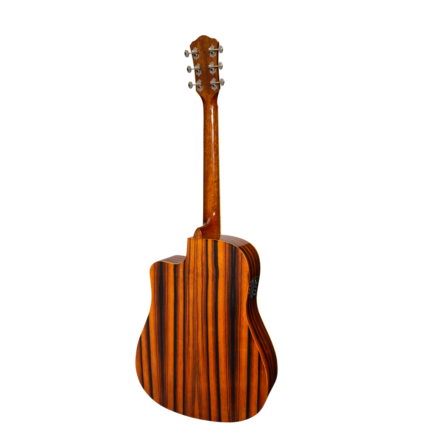Martinez '51 Series' Acoustic-Electric Dreadnought Cutaway Guitar Amara Gloss MDC-51G-AMA — view 2