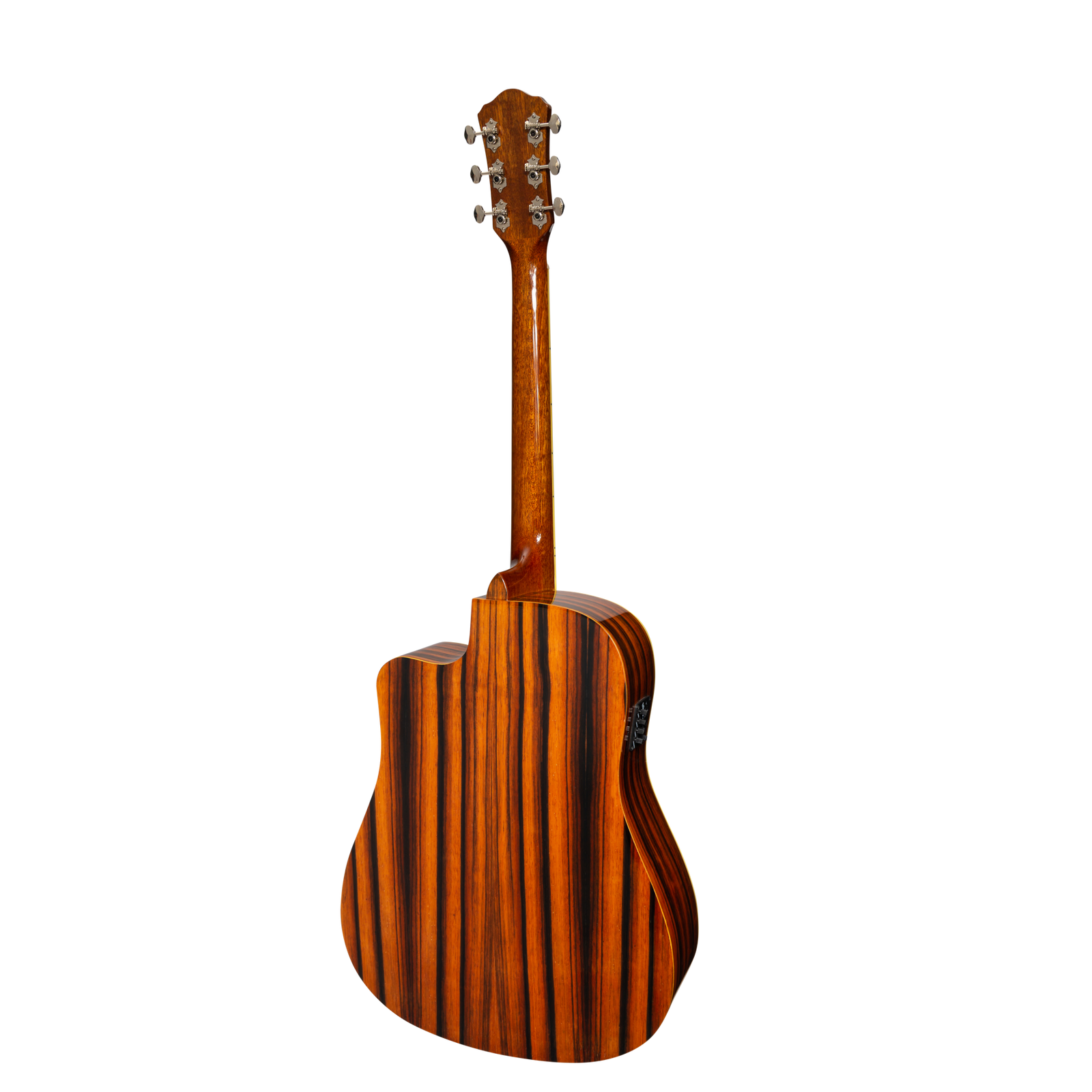 Martinez '51 Series' Acoustic-Electric Dreadnought Cutaway Guitar Amara Gloss MDC-51G-AMA — view 2