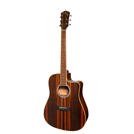 Martinez '51 Series' Acoustic-Electric Dreadnought Cutaway Guitar Amara Gloss MDC-51G-AMA