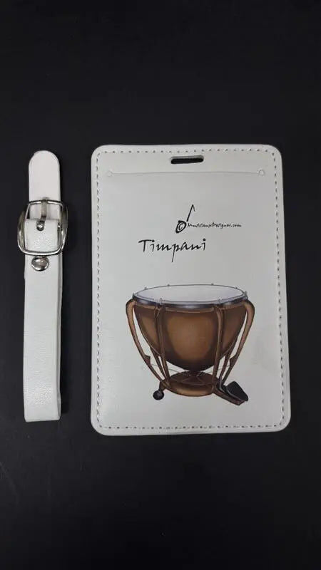 Musician Timpani Luggage Tag
