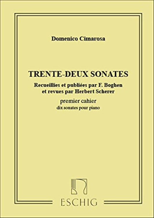 Cimarosa - 32 Piano Sonatas Book 1 Book