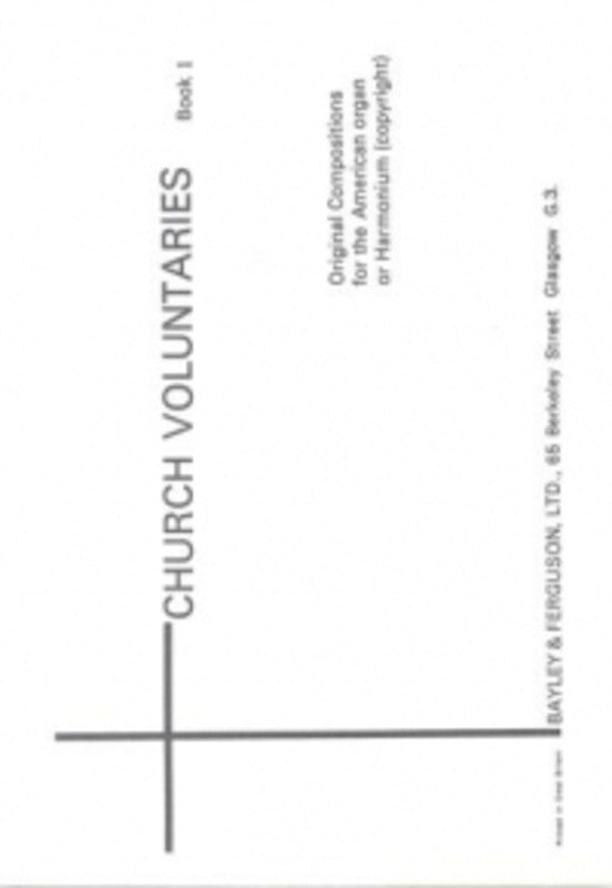 Church Voluntaries Book 1 American Organ Book