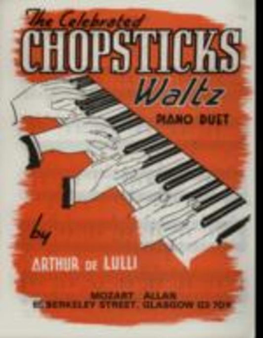 De Lulli - Chopsticks Waltz Piano Duet (Sheet Music) Book
