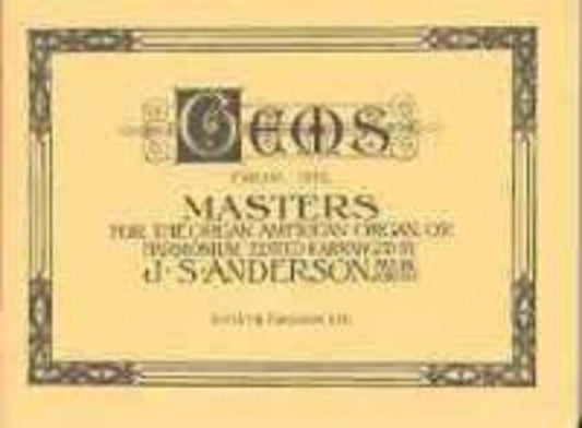 Gems From The Masters American Organ Book