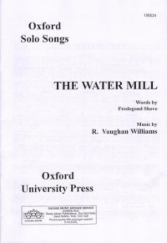 Vaughan Williams - Water Mill Low Voice In C (Archive)