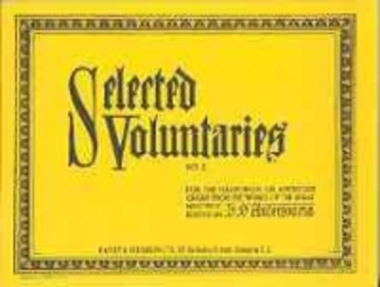 Selected Voluntaries Book 2 American Organ Book