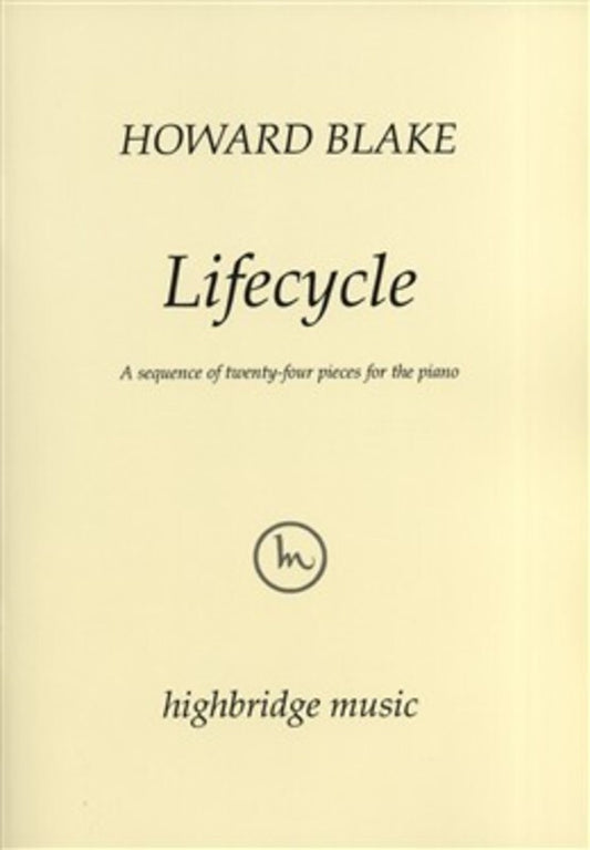 Lifecycle A Sequence Of 24 Piano Pieces Book