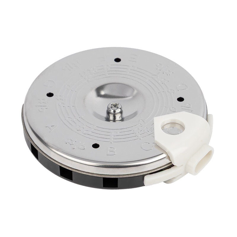 XTR Chromatic Pitchpipe by AMS - 13 Notes from C to C in Durable Nickel-Plated Case