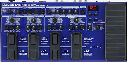 BOSS ME-90B Bass Multi-Effects Processor - 61 Effects, 10 AIRD Preamps, Pro Performance Tools for Bassists