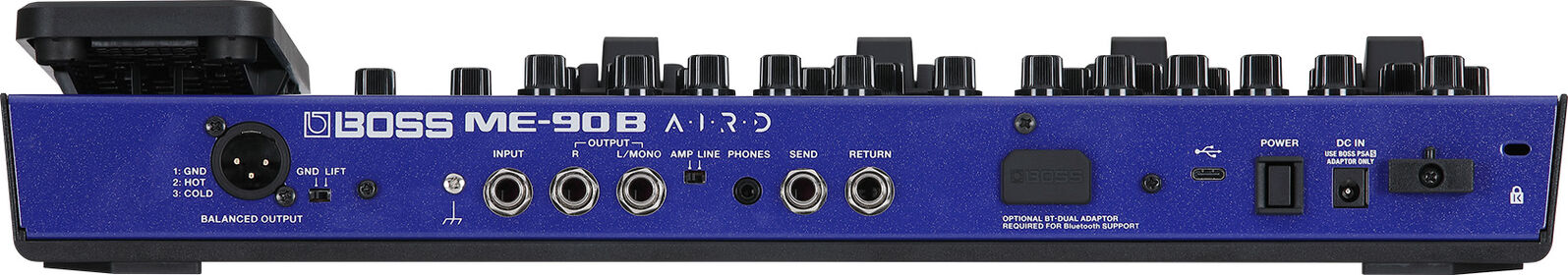 BOSS ME-90B Bass Multi-Effects Processor - 61 Effects, 10 AIRD Preamps, Pro Performance Tools for Bassists — view 4