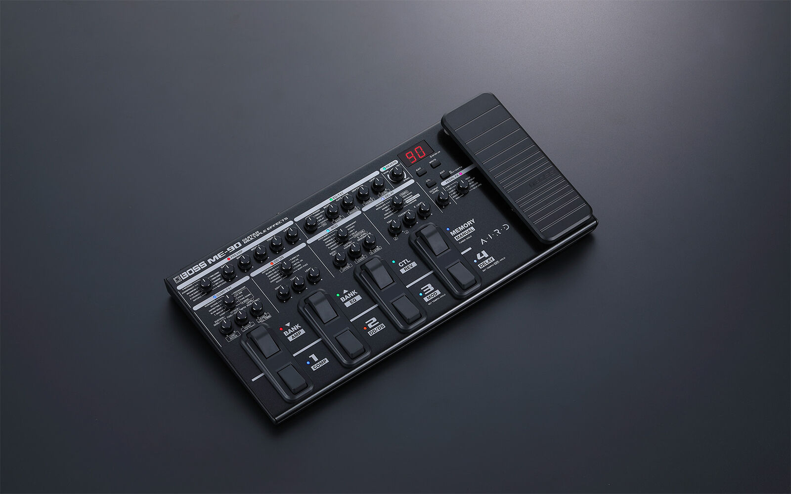 BOSS ME-90 Guitar Multi Effects Processor with AIRD Amp Models and Intuitive Control — view 5