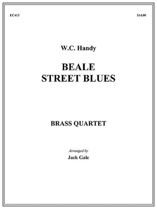 Beale Street Blues Arr Gale Brass Quartet Book