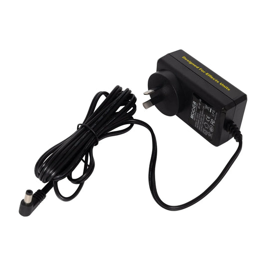 Mooer 12V DC 2A Effects Pedal Power Supply for Pedalboards, 2000mA Output, Centre Negative