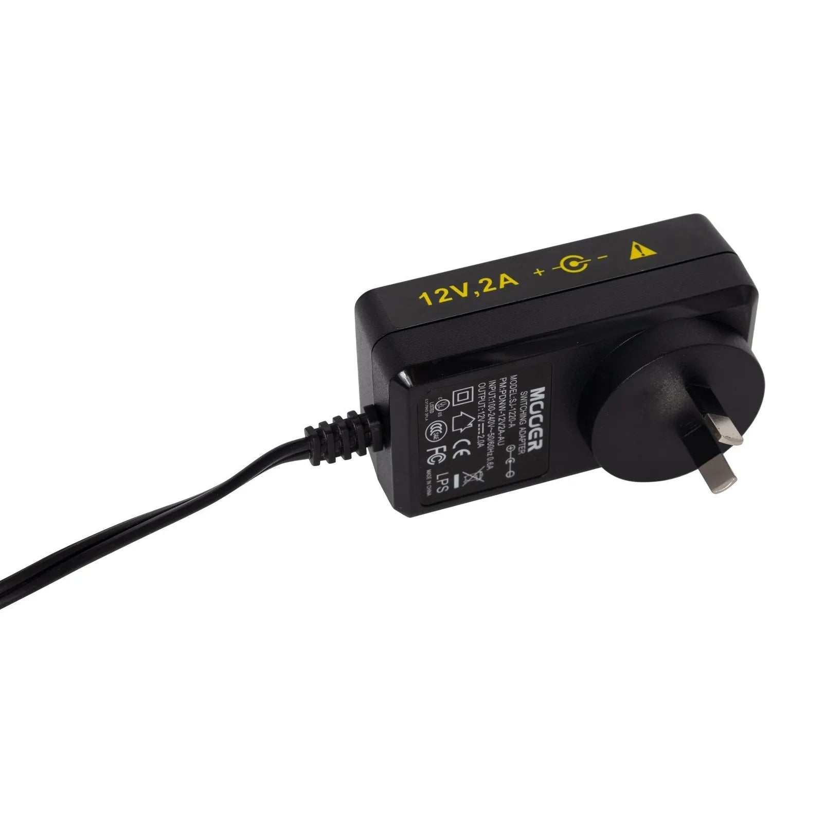 Mooer 12V DC 2A Effects Pedal Power Supply for Small to Medium Pedalboards — view 2