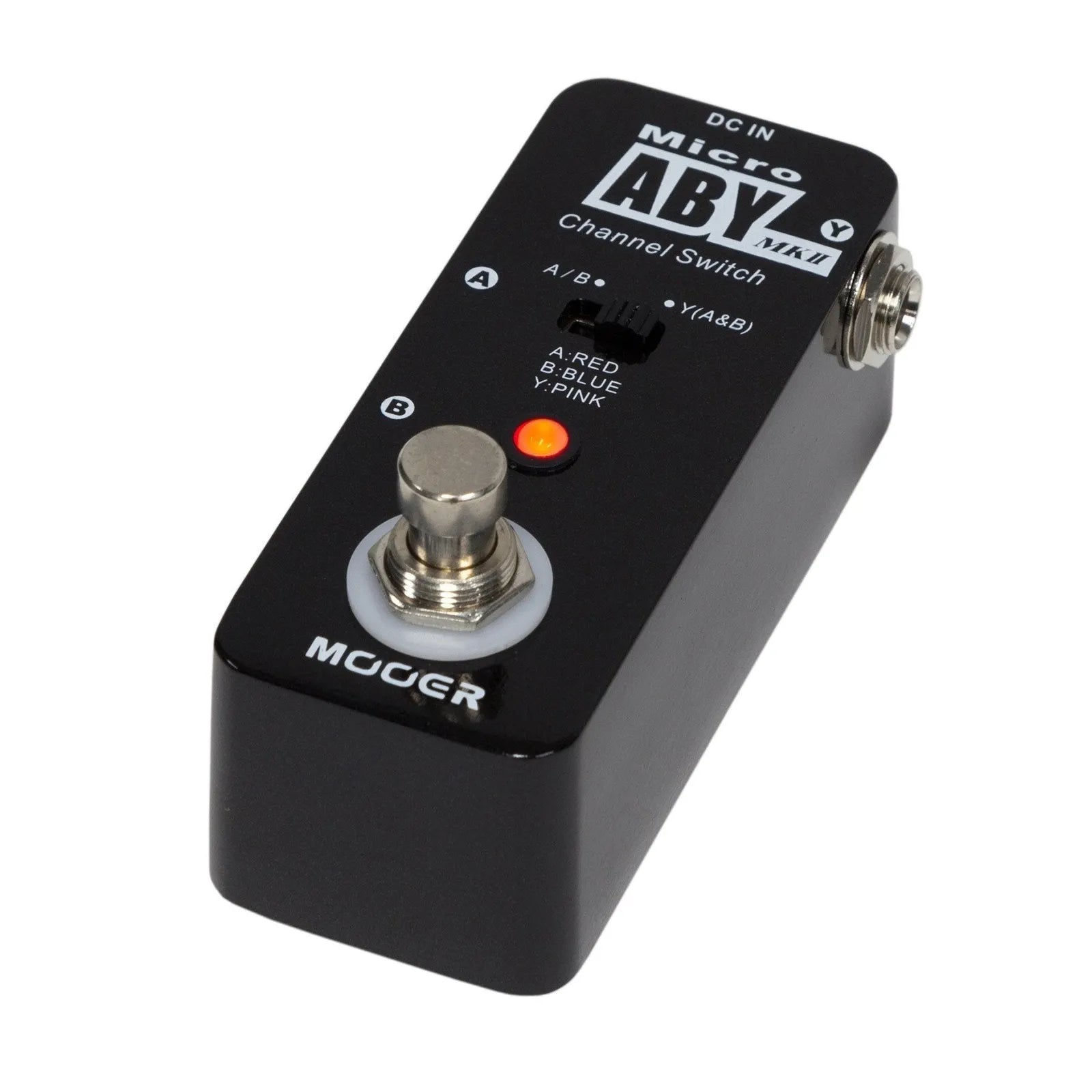 Mooer MEP-ABY2 ABY MKII Channel Switching Micro Guitar Effects Pedal — view 2