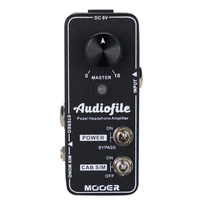 Mooer Audiofile Micro Headphone Amplifier Pedal with Cabinet Simulation
