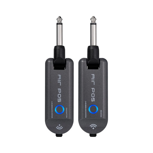 Mooer AIR P05 2.5G Wireless Guitar System with 20m Range, Low Latency, Rechargeable Battery, USB-C Charging, 4 Channels, Lightweight