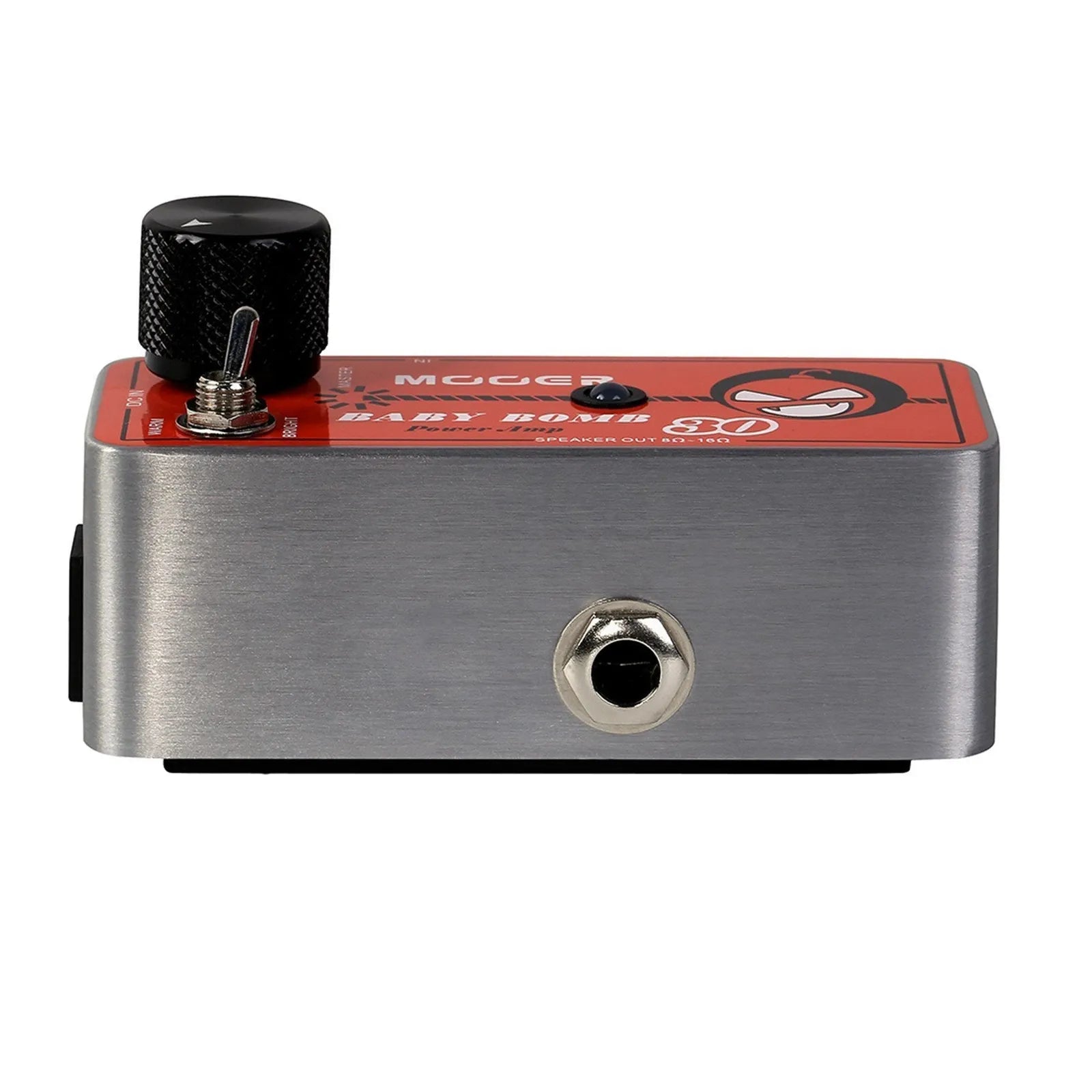 Mooer Baby Bomb 30 Digital 30W Micro Power Amp for Guitar Cabinets, 8-16 Ohm Impedance, Master Volume Control, Warm/Bright Presence Switch — view 3