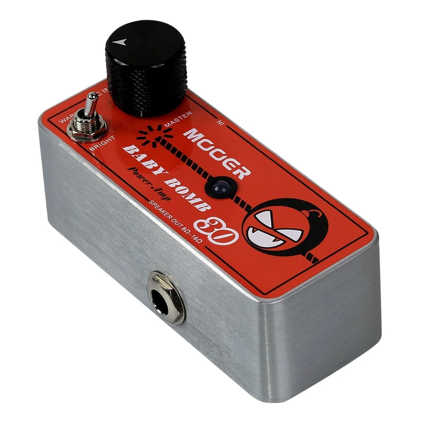 Mooer Baby Bomb 30 Digital 30W Micro Power Amp for Guitar Cabinets, 8-16 Ohm Impedance, Master Volume Control, Warm/Bright Presence Switch — view 2