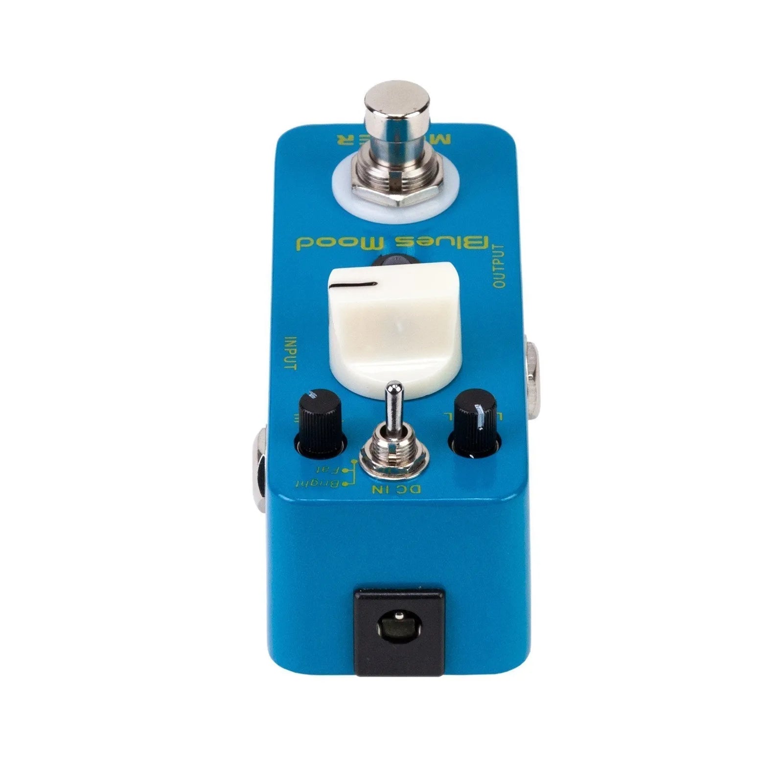 Mooer Blues Mood Classic Blues Overdrive Micro Bass Guitar Effects Pedal — view 3